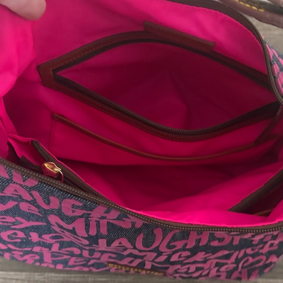 NWOT *RARE* Peace Love Mickey Dooney & Bourke Shoulder Bag - Picture 8 of 16
